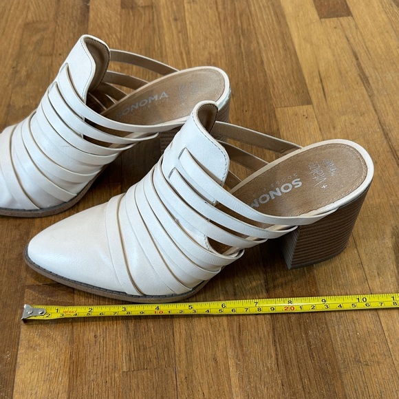 Sonoma | Women's Cream Strappy Mules - Picture 14 of 16